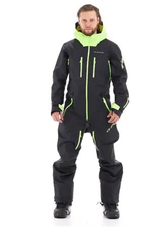 Dragonfly Комбинезон SuperLite 3L MAN Black - Yellow Fluo без утеплителя S