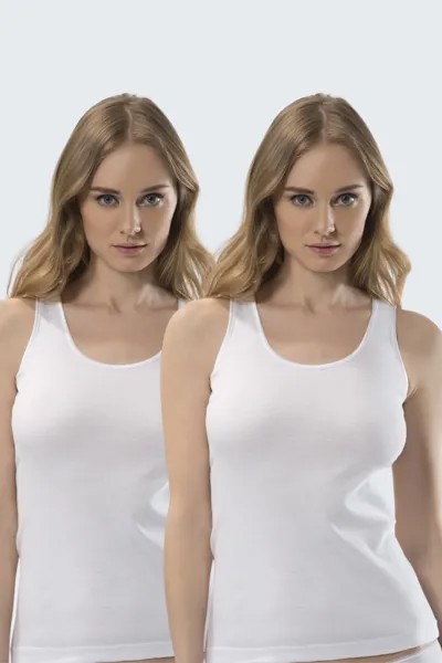 Комплект маек женских Turen T211 белых XL