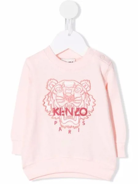 Kenzo Kids толстовка с вышитым логотипом