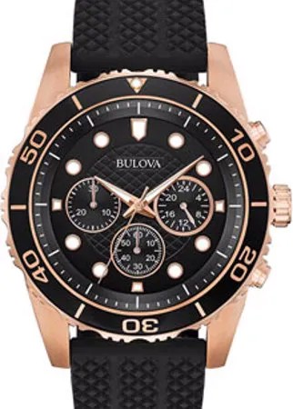 Японские наручные  мужские часы Bulova 98A192. Коллекция Sports