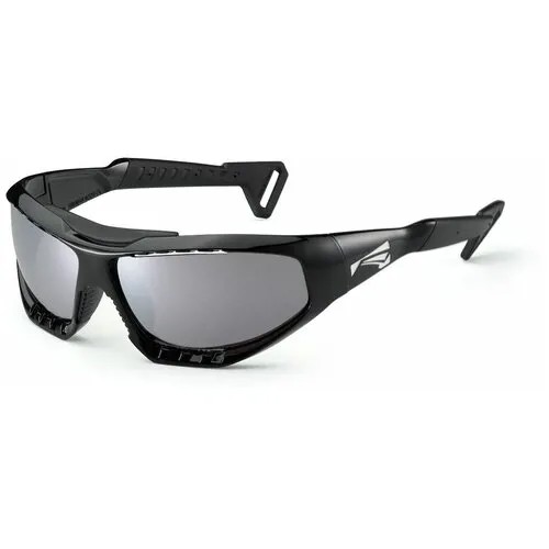 Солнцезащитные очки LiP Sunglasses LiP Surge / Gloss Black - Black / PCPL Levanté Series Silver Smoke, черный