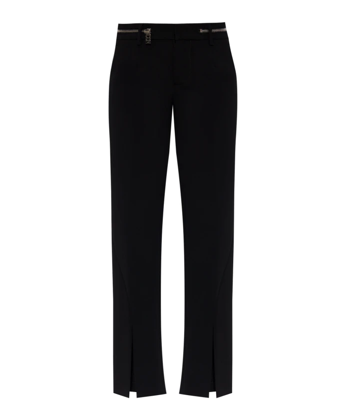 Расклешенные брюки Dsquared2, черный