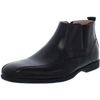 Florsheim Boys Reveal Кожаное платье с квадратным носком Ботинки челси Обувь BHFO 3970