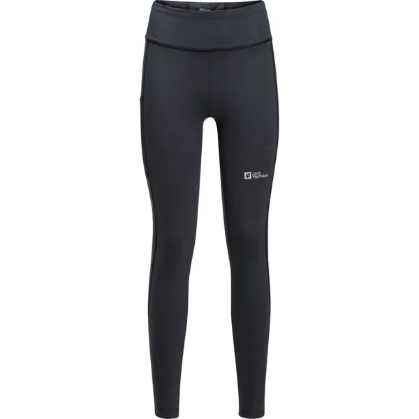 Женские клинталовые колготки Jack Wolfskin, черный