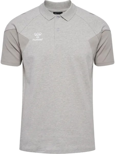 Поло Hummel Hmltravel Polo, цвет LIGHT GREY MELANGE