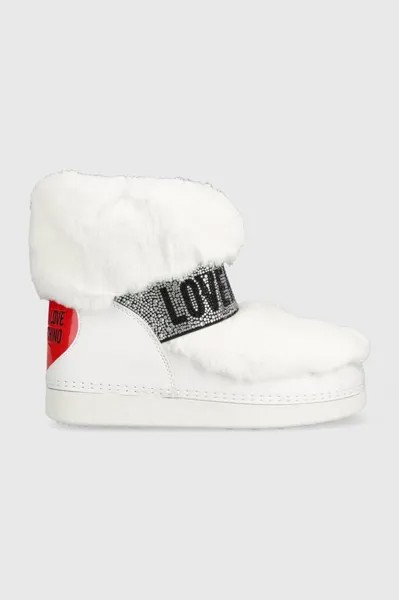 Зимние ботинки SKIBOOT20 Love Moschino, белый