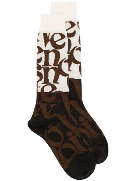 Vivienne Westwood носки Logomania, белый