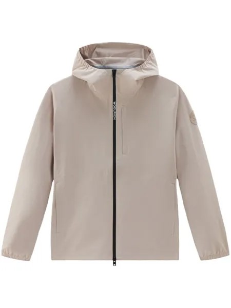 Woolrich двухслойная куртка Pacific с капюшоном, нейтральный цвет