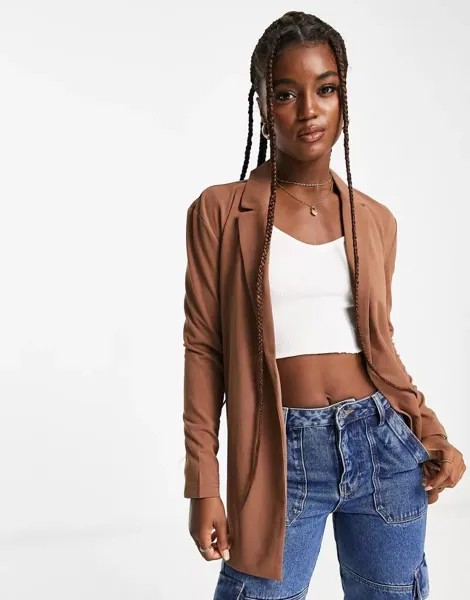 JDY – легкий пиджак коричневого цвета
