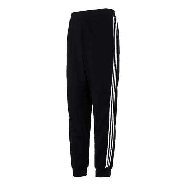 Спортивные штаны adidas Side Stripe Training Sports Bundle Feet Long Pants Black, черный