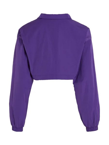 Куртка tjw ультра укороченная ветровка Tommy Jeans, фиолетовый