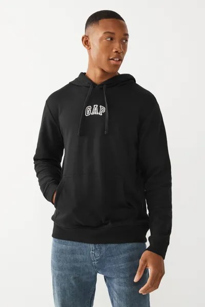 Худи с небольшим логотипом Gap, черный