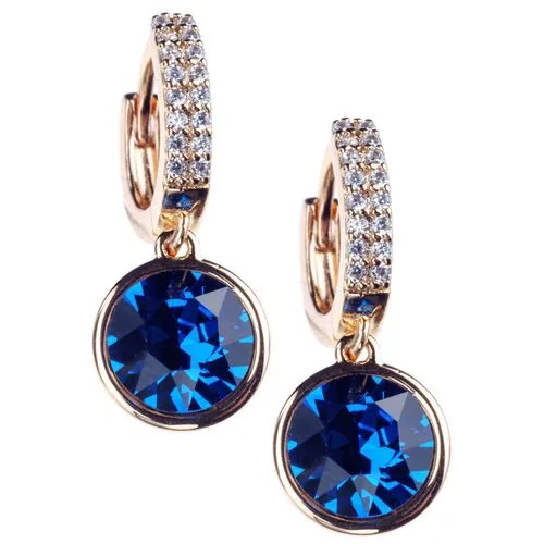Серьги конго XUPING JEWELRY, синий