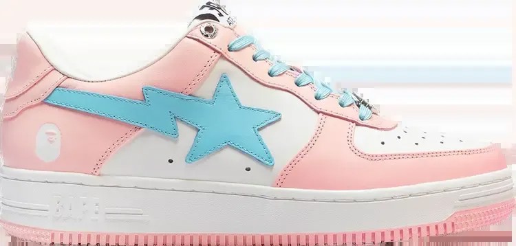 Кроссовки Wmns Bapesta Pastel Pack - Pink, розовый