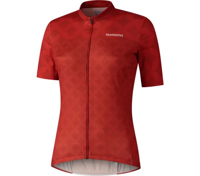 Спортивная футболка SHIMANO Short Sleeve Jersey W's MIZUKI, красный