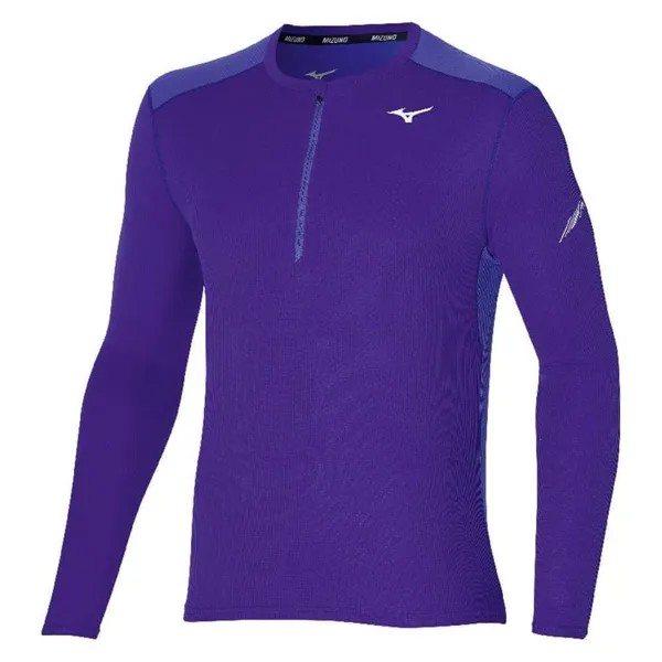 Лонгслив мужской Mizuno J2GA1520-27 фиолетовый M