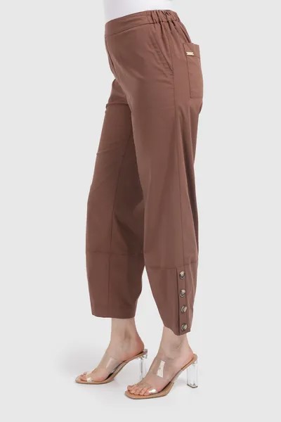 Свободные укороченные брюки Helmidge, коричневый