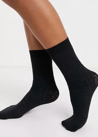 Черные носки Monki-Черный цвет