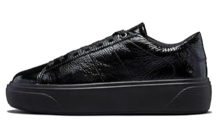 Кроссовки ecco Skateboarding Shoes Women's Low-top Black, черный