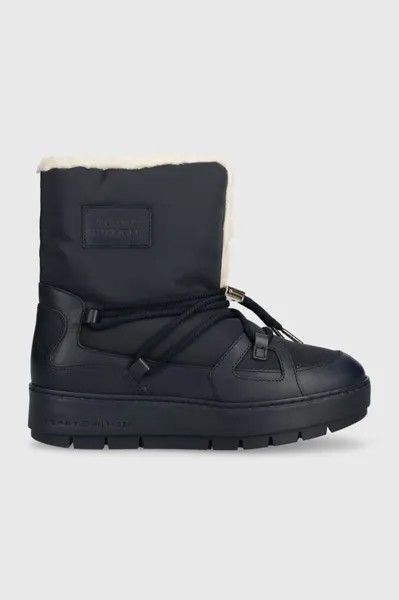 Зимние ботинки TOMMY ESSENTIAL SNOWBOOT Tommy Hilfiger, темно-синий