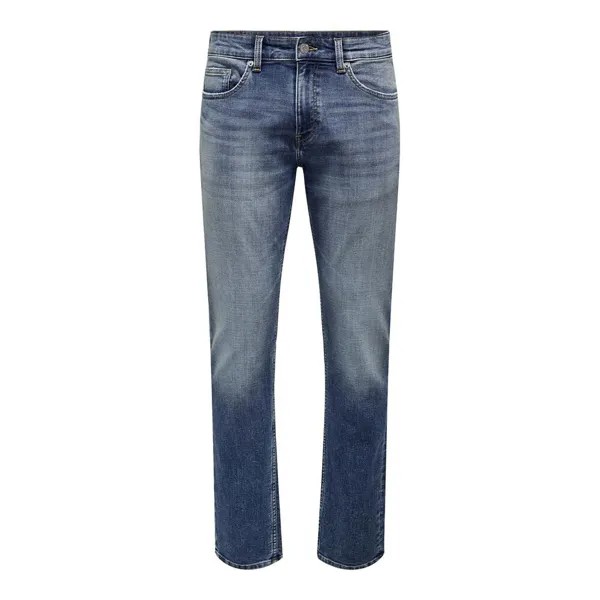 Джинсы Only & Sons Weft Jog Mbd 8142 Dcc Regular Fit, синий