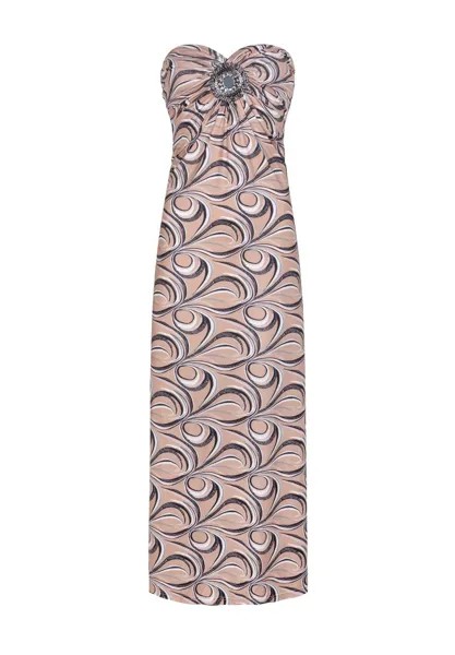 Платье из джерси Strapless Noe CHIC by Lirette, бежевый