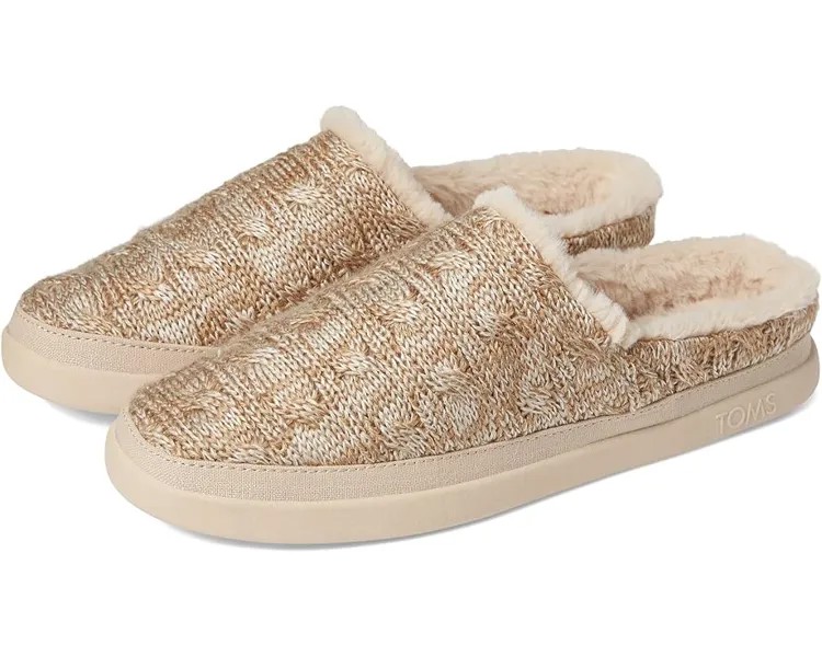 Домашняя обувь TOMS Sage, цвет Sahara Chunky Cable Knit