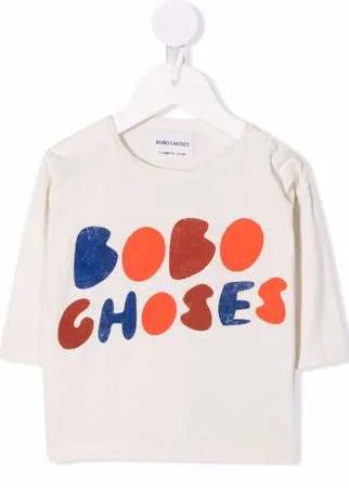 Bobo Choses футболка из органического хлопка с логотипом
