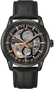 Японские наручные  мужские часы Bulova 98A283. Коллекция Sutton