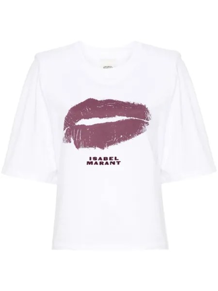 ISABEL MARANT футболка Ben из органического хлопка, белый
