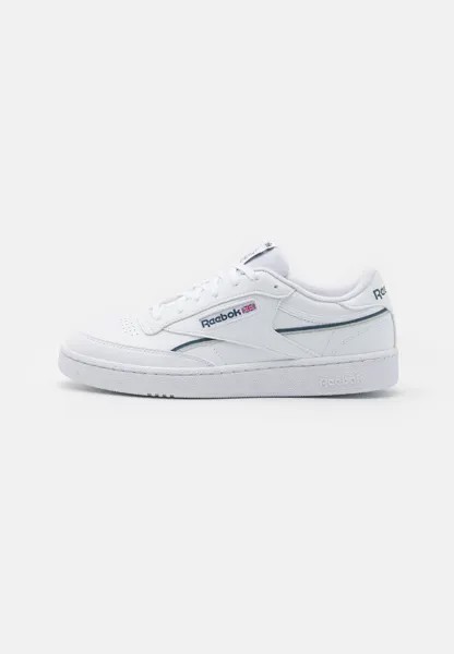 Кроссовки Reebok Club C 85 Vegan Unisex, обувь белый / обручи синий