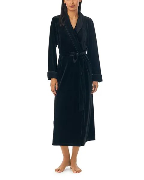 Халат с длинными рукавами Ralph Lauren, цвет Black