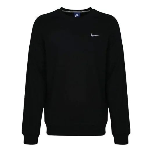 Свитшот Nike Club Ft Round Neck french terry, черный