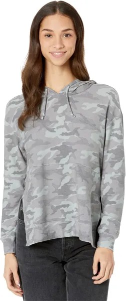 Худи Chaser Recycled Cozy Knit Hoodie with Side Slits, цвет Tundra Camo