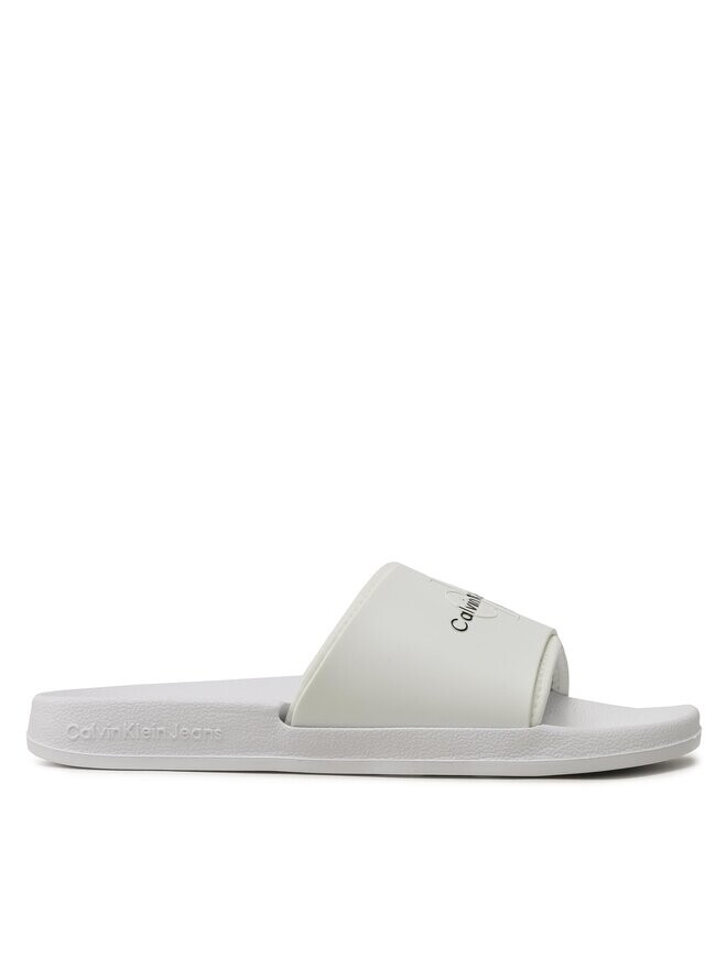 Мюли Calvin Klein Jeans Slide Monogram Tpu YM0YM00361, белый