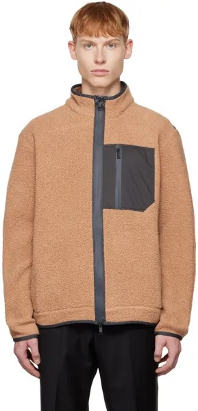 Бежевая куртка на молнии #UseTheExisting ZEGNA