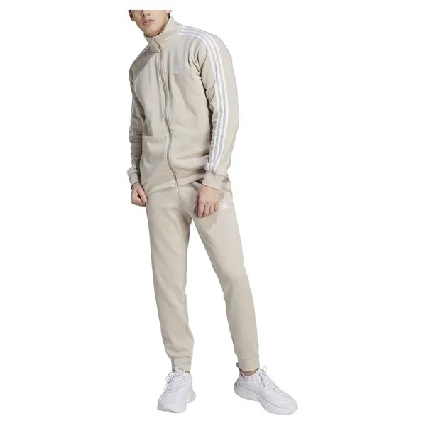 Спортивный костюм adidas Basic 3 Stripes Fleece, бежевый