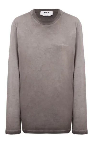 Хлопковый лонгслив MSGM