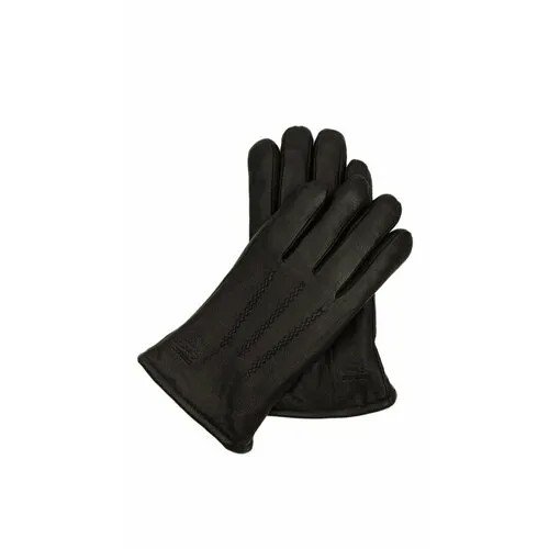 Перчатки Gloves by Fratelli Forino, размер 11, черный