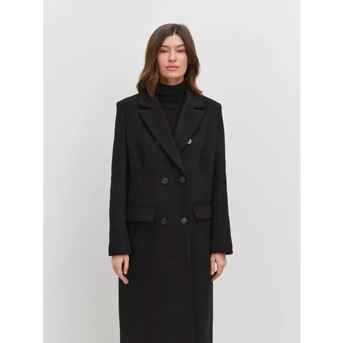 Пальто, размер XL, черный