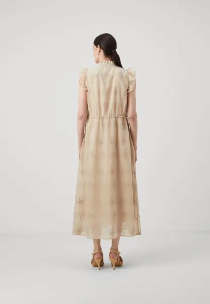Платье макси Bruuns Bazaar, темно-серо-коричневый Gillywinebbthildu Dress