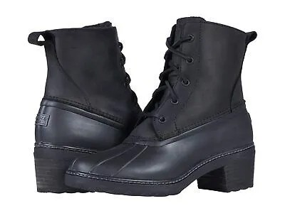 Женские ботинки Sperry из кожи с морским каблуком