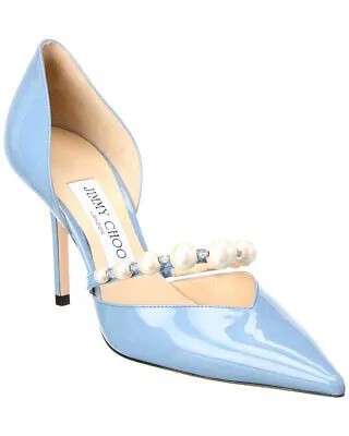 Jimmy Choo Aurelie 85 Патентные туфли женские синие 37