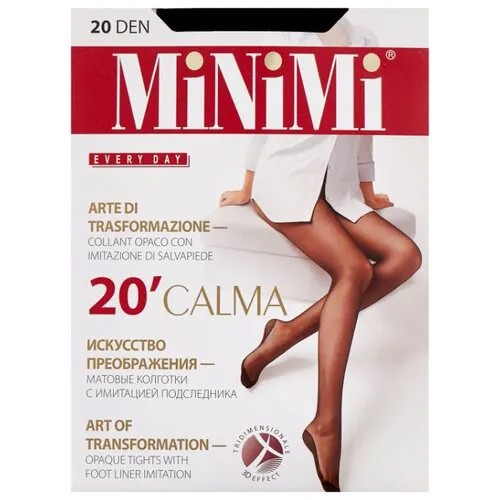 Колготки MiNiMi Calma 20 den, размер 3-M, nero (черный)