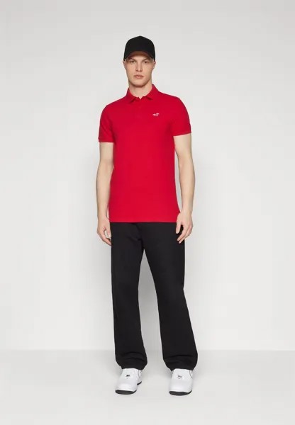 Рубашка-поло CHAIN Hollister Co., цвет red