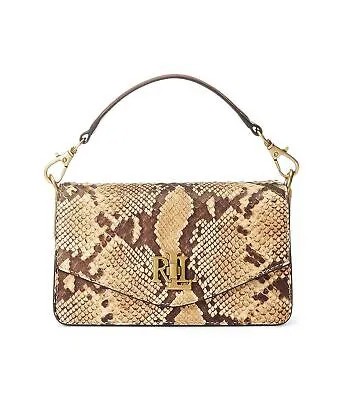 Женские сумки LAUREN Ralph Lauren из искусственной змеиной кожи, маленький размер через плечо Tayler