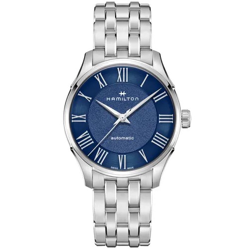 Наручные часы Hamilton Часы Hamilton Jazzmaster Auto H42535140, синий