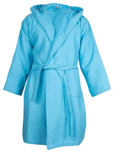 Халат Gant Home Waffle Robe 856003703 голубой XL