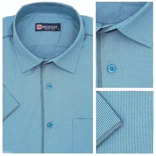 Рубашка Brostem, размер M, синий, голубой
