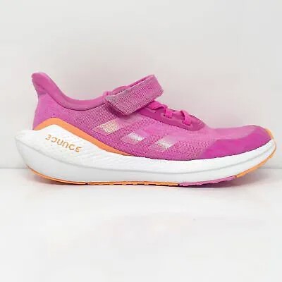 Adidas Girls EQ21 Run FX2255 Розовые кроссовки для бега Размер 1,5